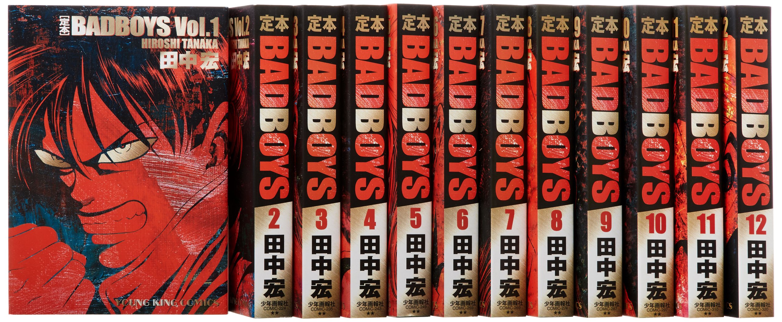 196です。デメキン　1-36巻　既刊全巻セット　バッドボーイズ 定本・BAD BOYS 全12巻 完結セット (ヤングキングコミックス) |本